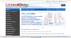 Desktop Screenshot of linsenkontor.de